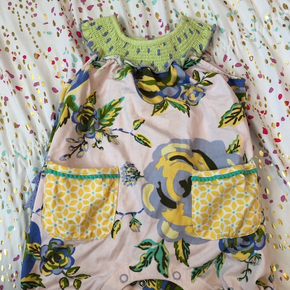 Matilda Jane Ruffled Romper Sz: 18-24 mo